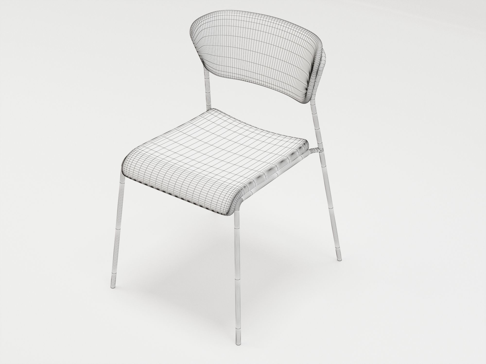 Scab Lisa Low-poly 3D model_3