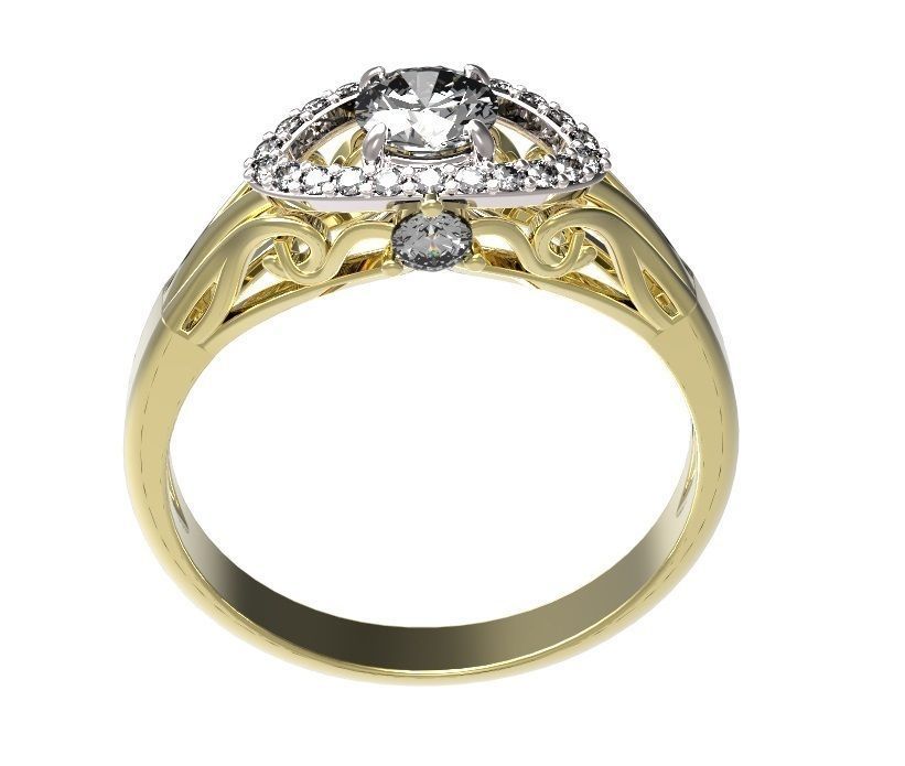 Ring  101-2 3D print model_3