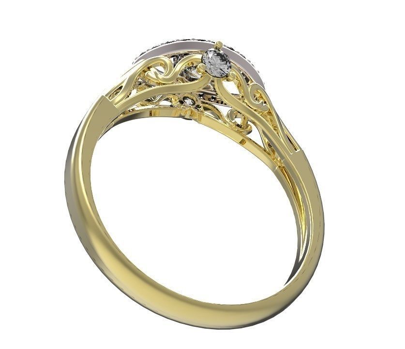 Ring  101-2 3D print model_2