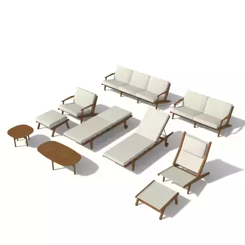 Gloster Bay teak outdoor furniture 