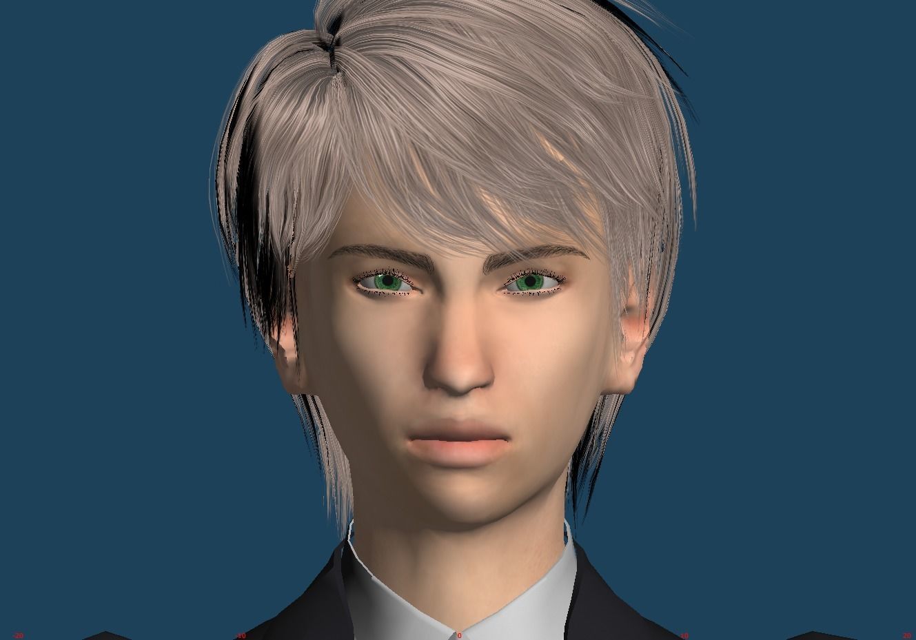 Unity Humanoid Model Male 009 Free 3D model_4