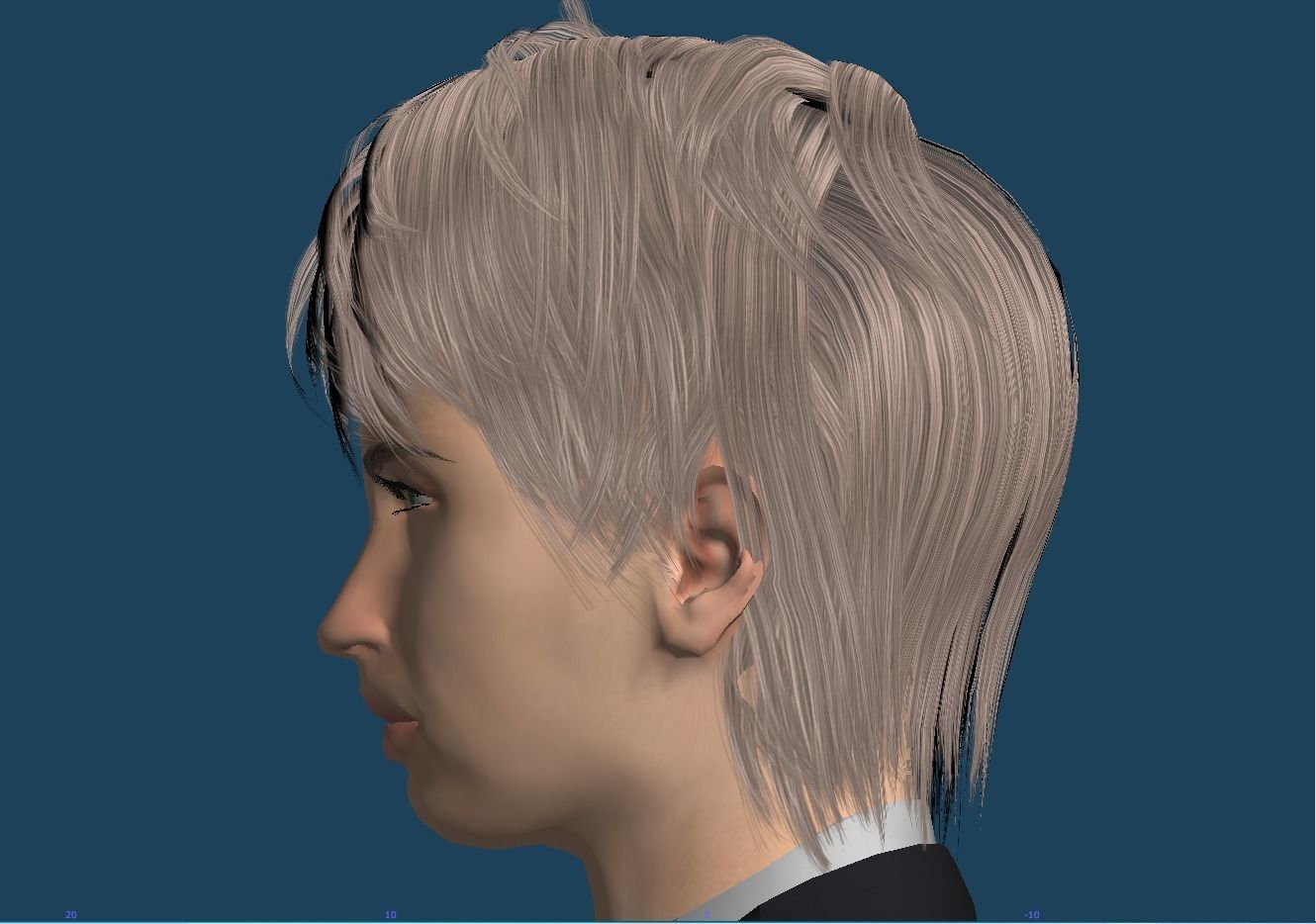 Unity Humanoid Model Male 009 Free 3D model_5