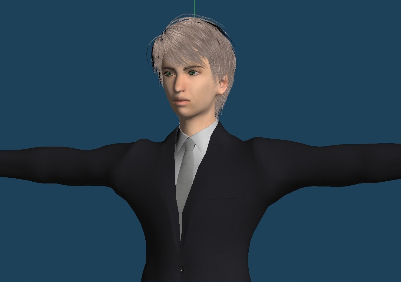Unity Humanoid Model Male 009 Free 3D model_11