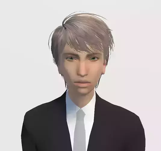 Unity Humanoid Model Male 009 Free 3D model