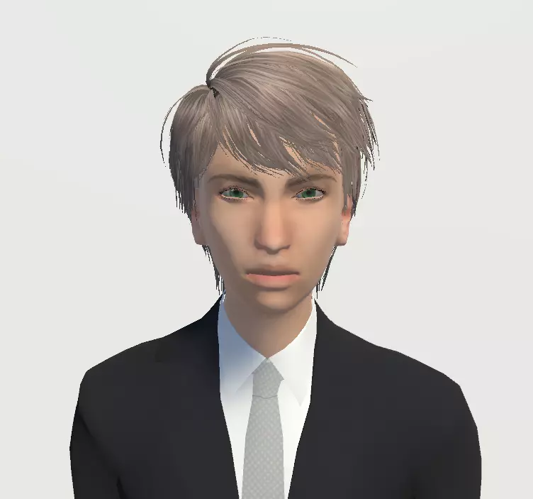 Unity Humanoid Model Male 009 Free 3D model_0