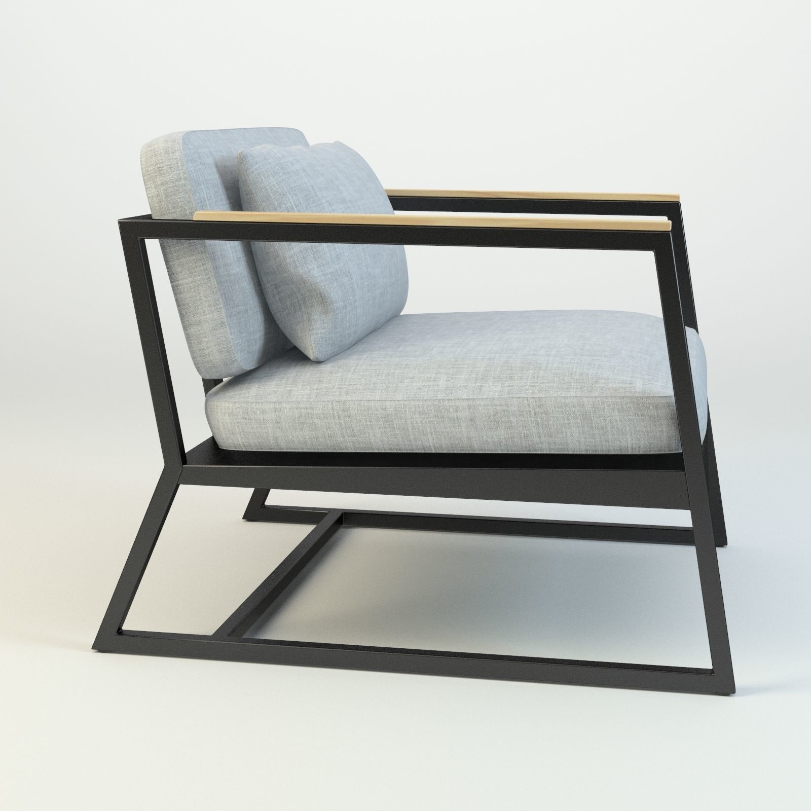 Chair Rowen 3D model 3D model_1