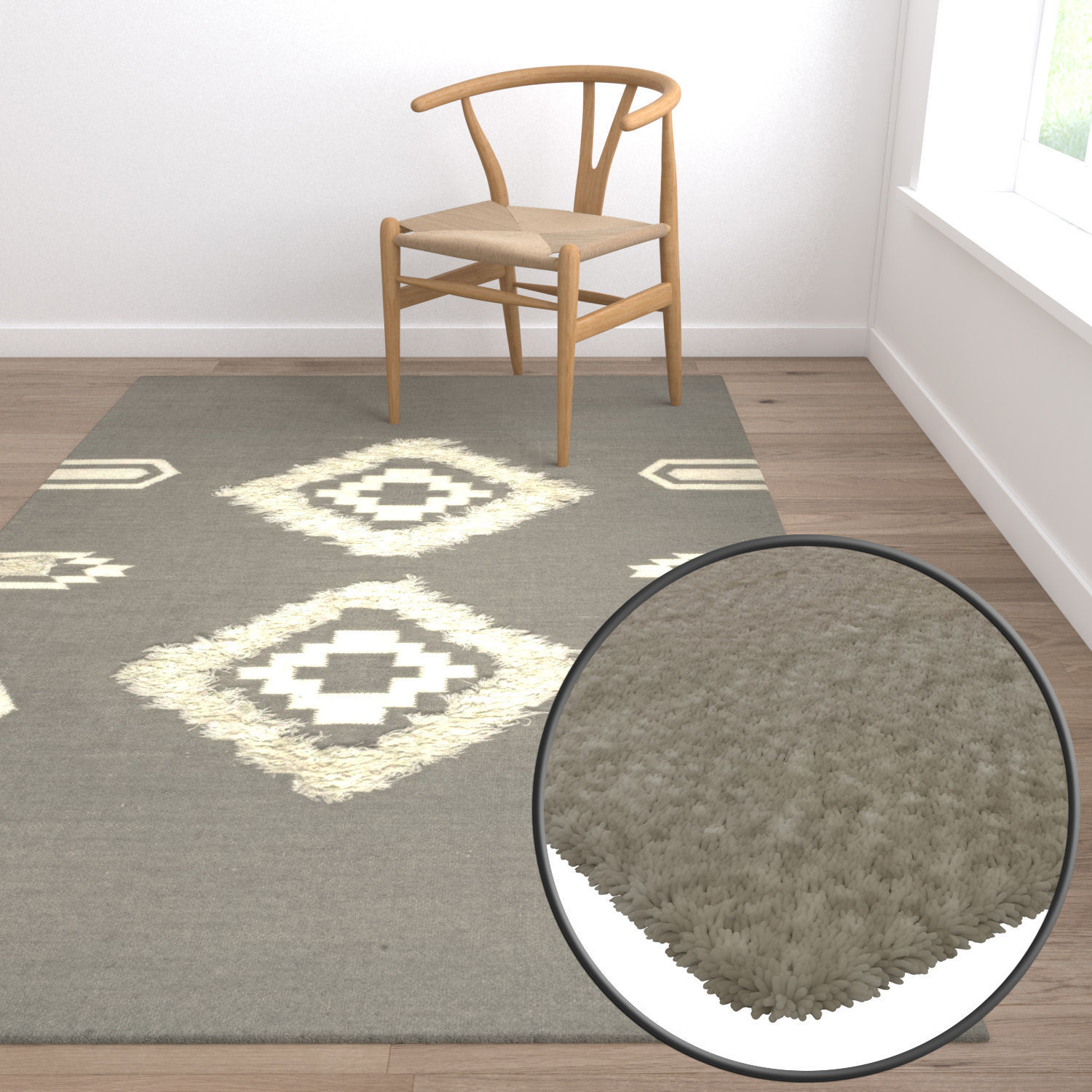 Rug Set 1349 3D model_5