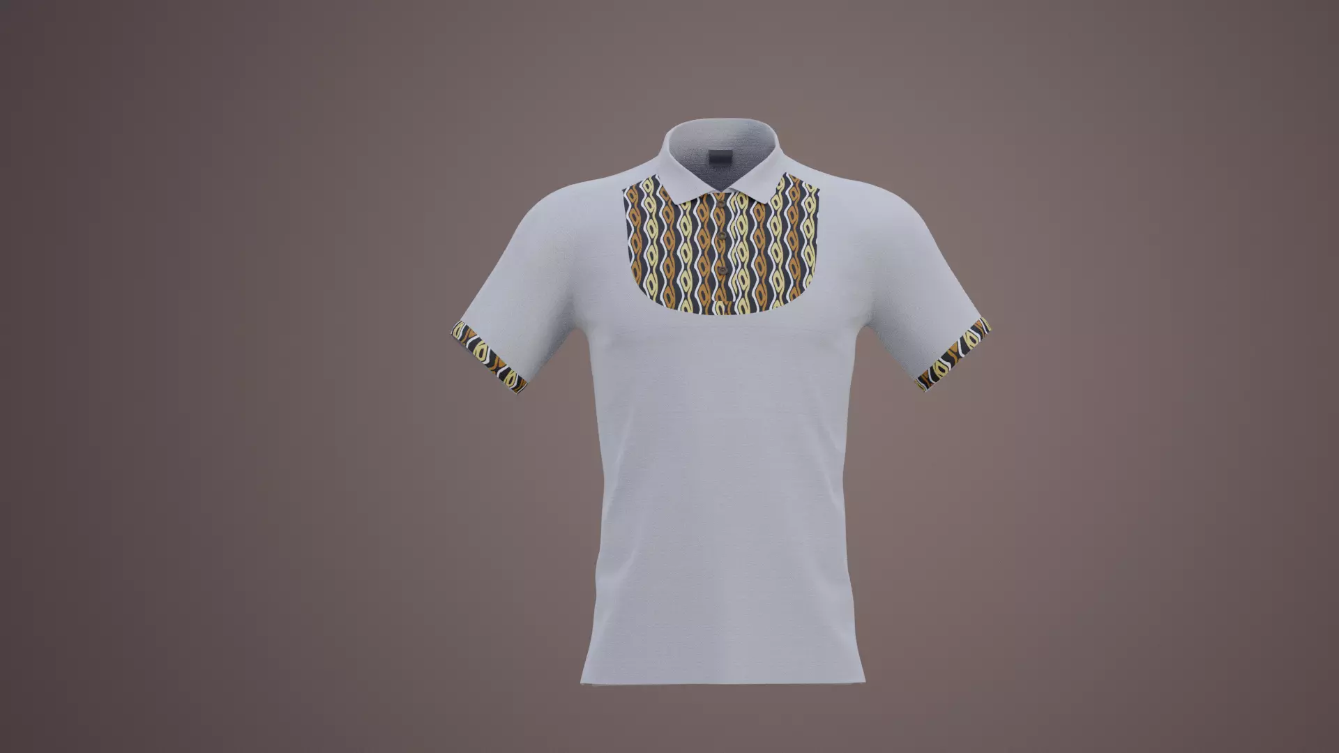 Dashiki golfer Free 3D model_0