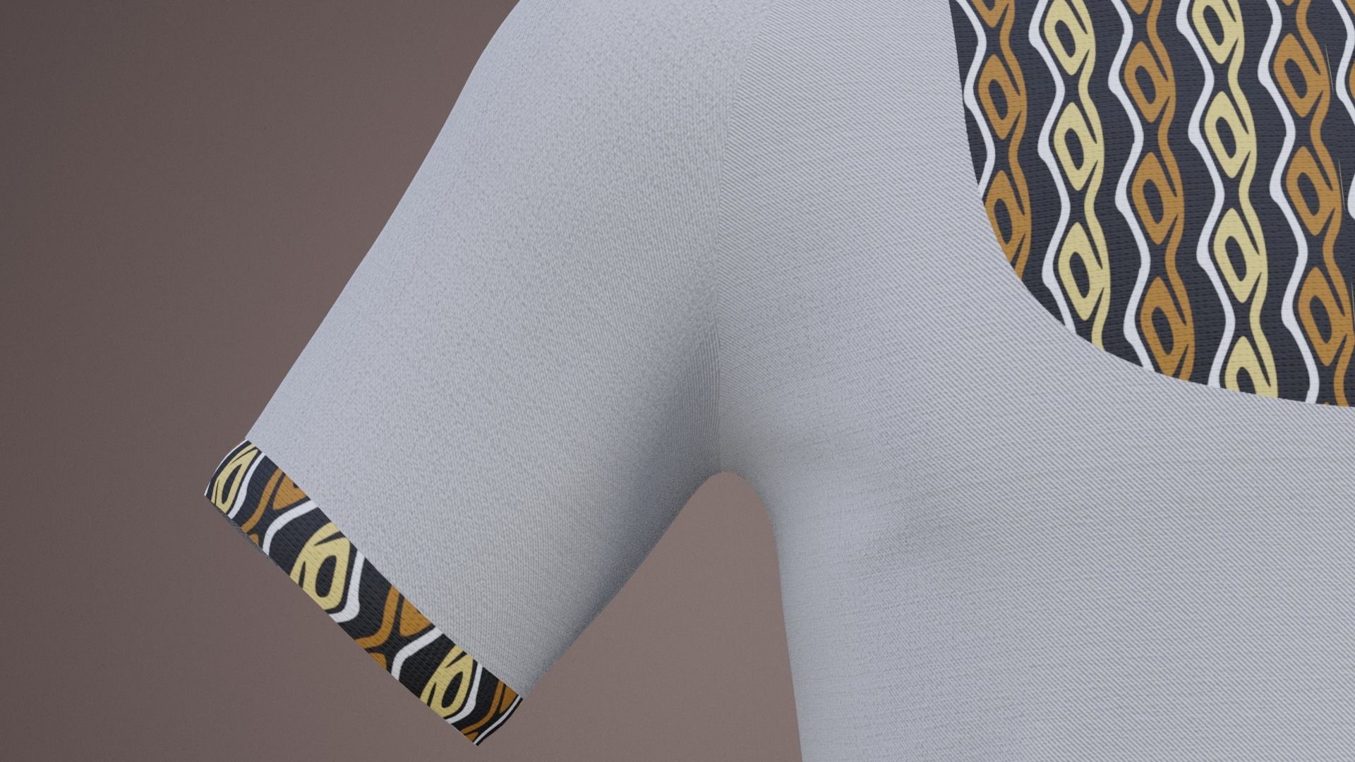 Dashiki golfer Free 3D model_4
