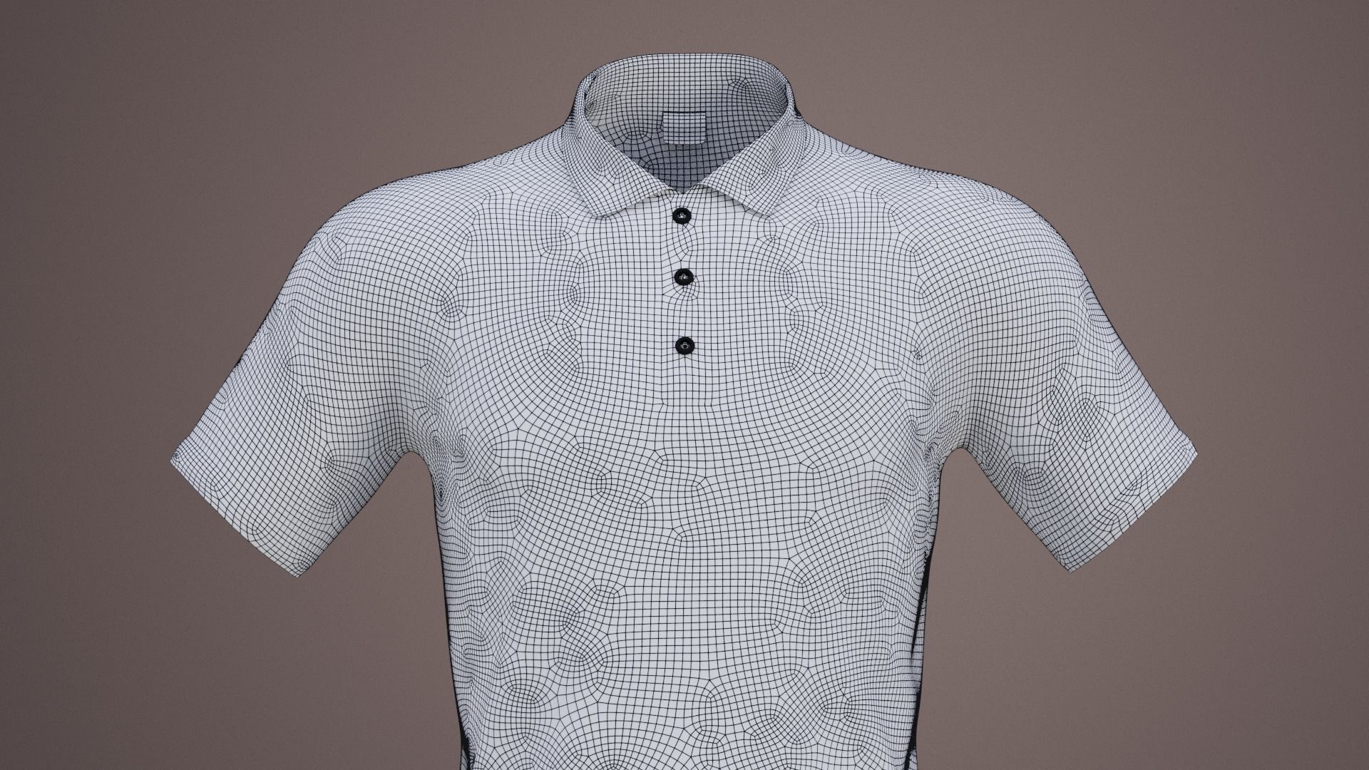 Dashiki golfer Free 3D model_6