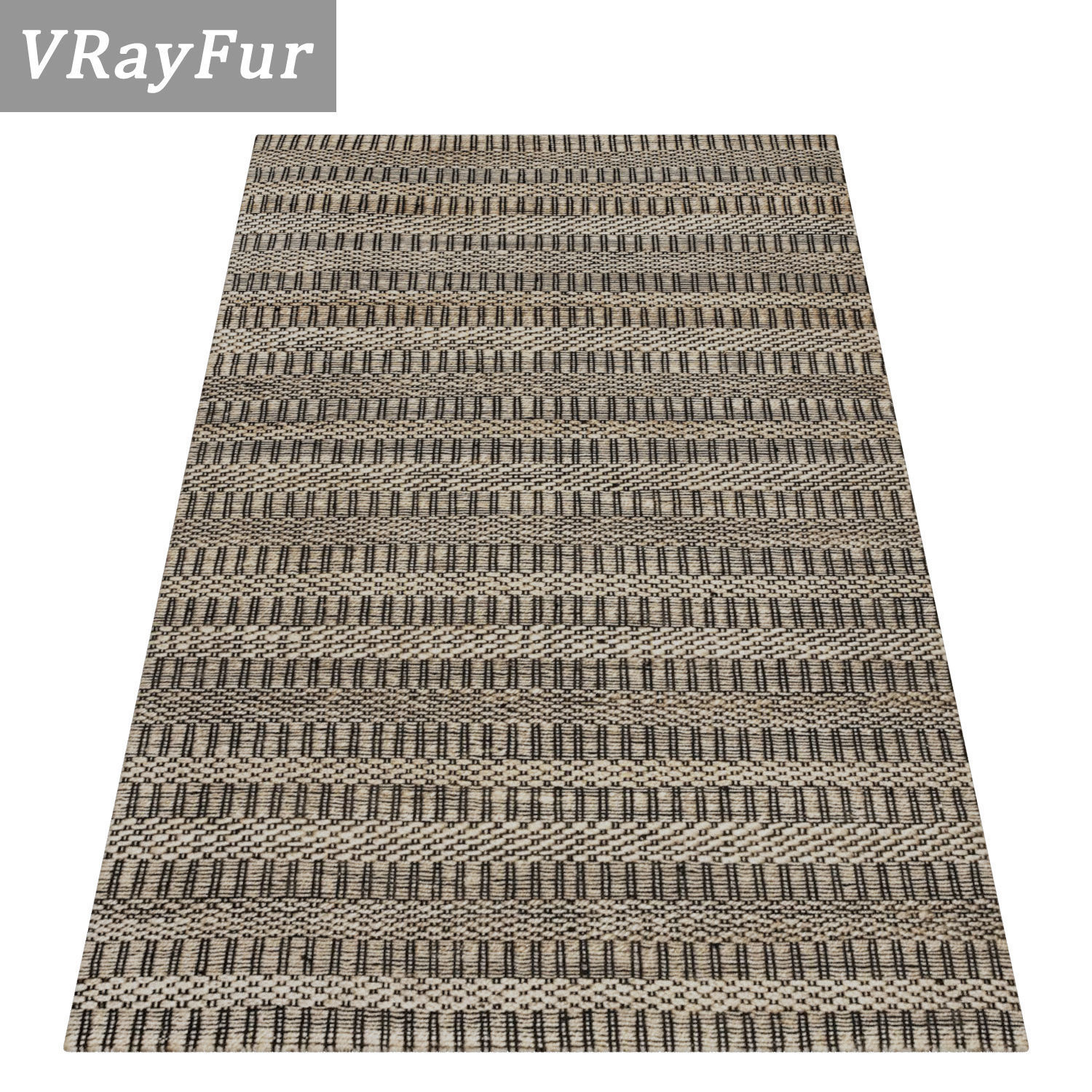Rug Set 1350 3D model_2