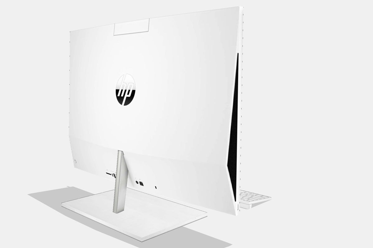 HP Pavilion All-in-One PC 27 in Low-poly 3D model_1