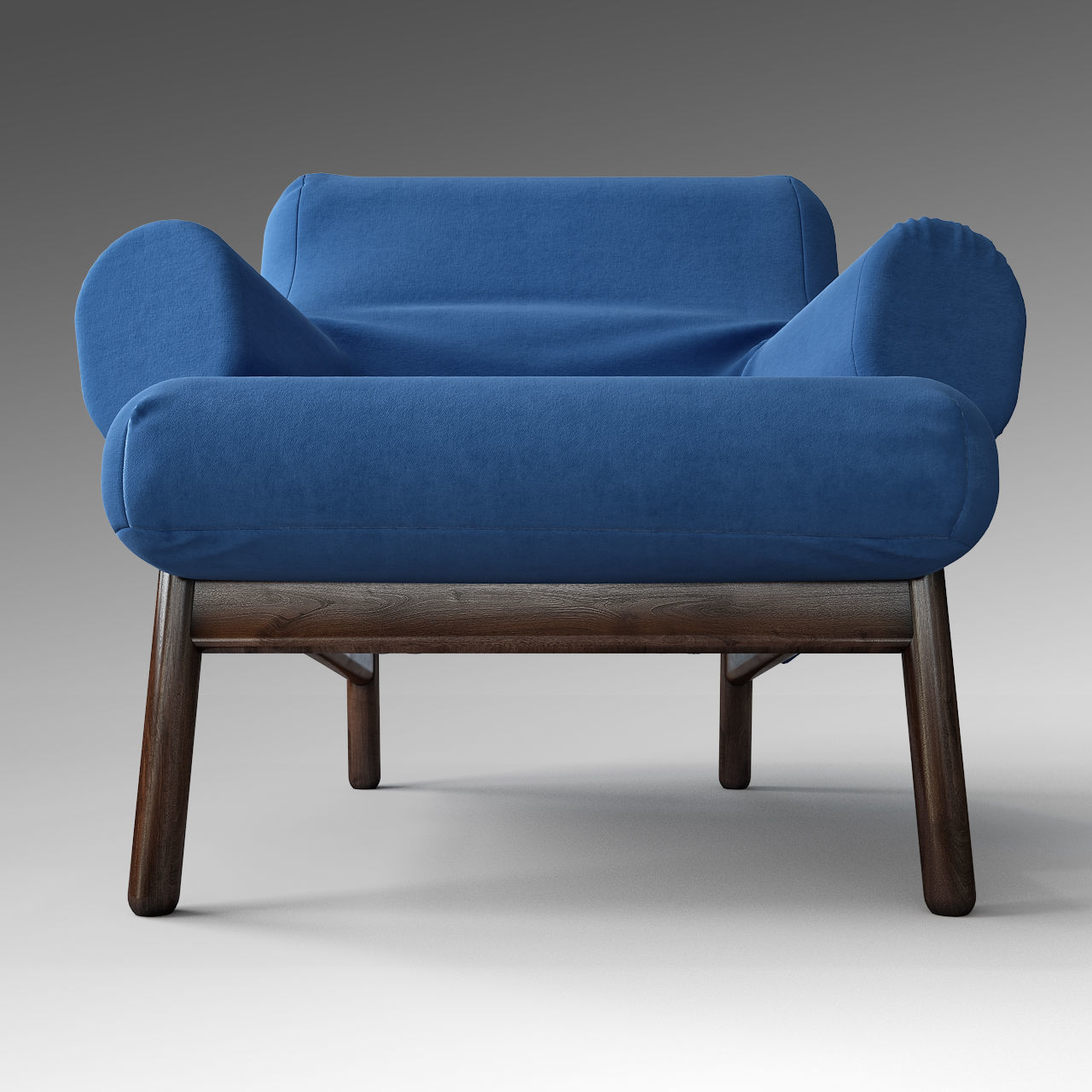 PANDA Armchair 3D model_2