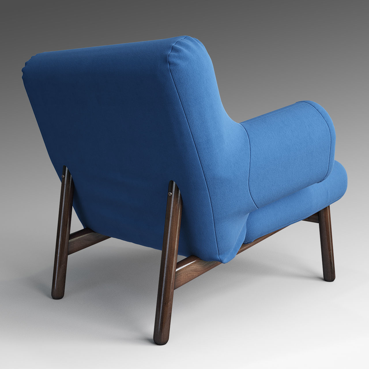 PANDA Armchair 3D model_1