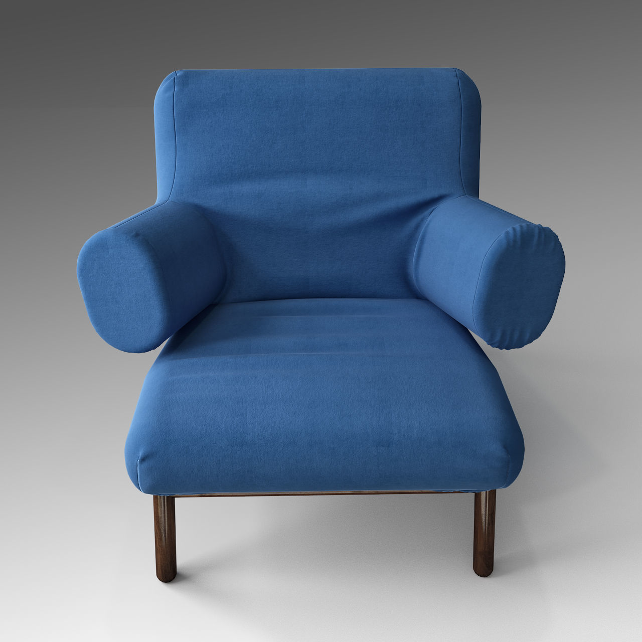 PANDA Armchair 3D model_3