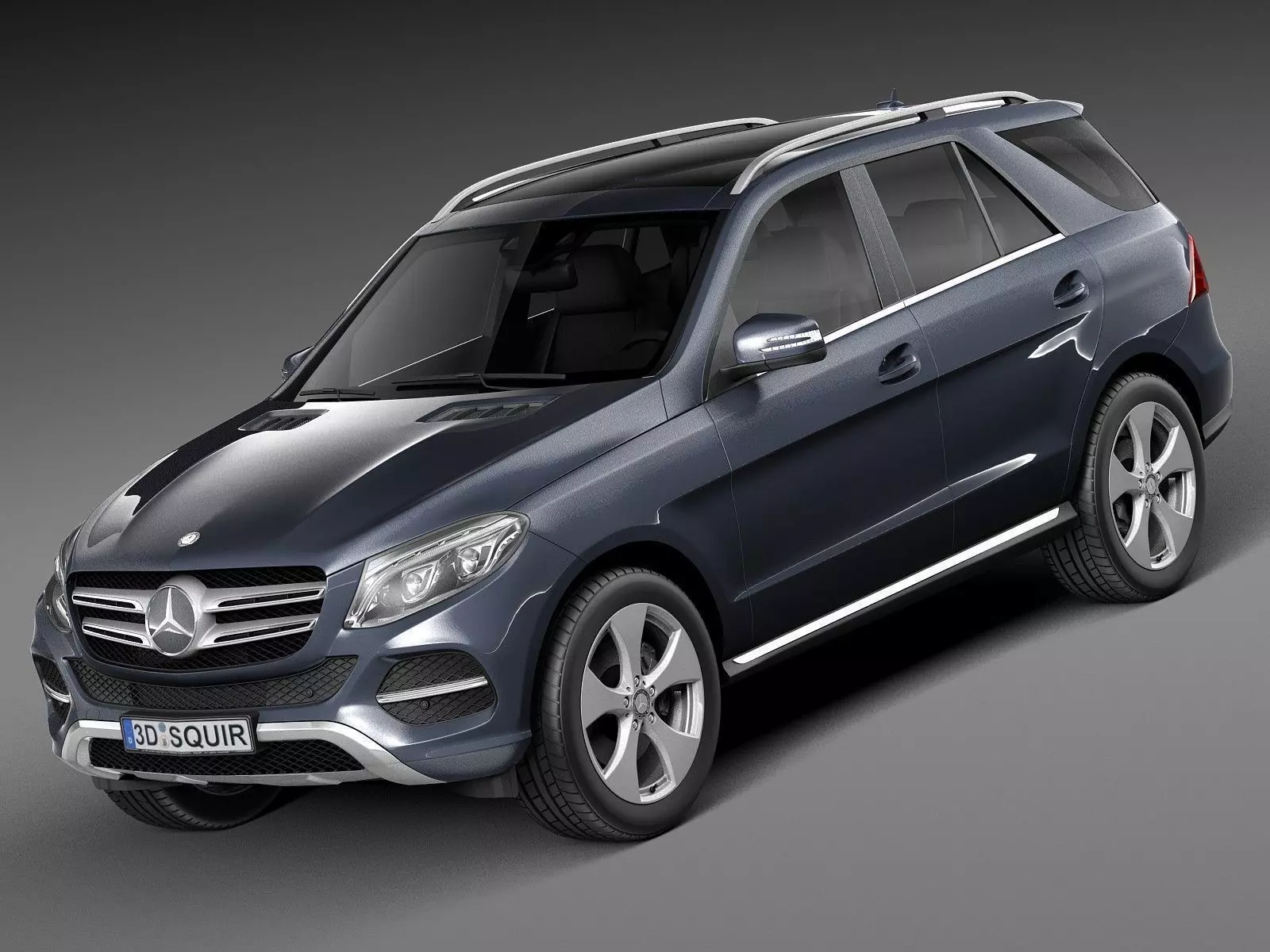Mercedes-Benz GLE 2016 3D model