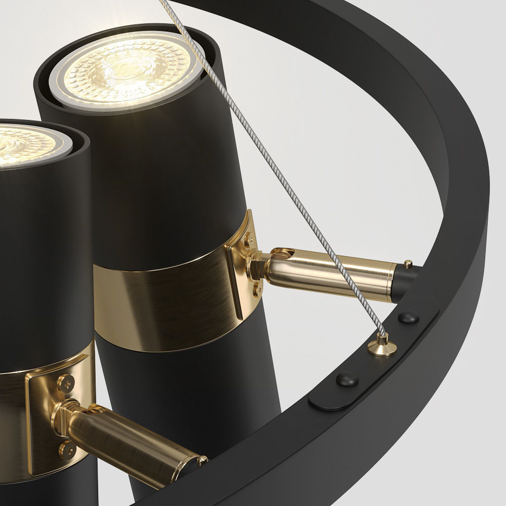 Lampatron Spoor 9 lamps 3D model_2