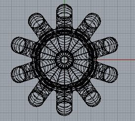 Skeleton Handle V1 3D print model_3