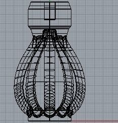 Skeleton Handle V1 3D print model_2