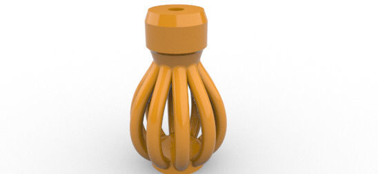 Skeleton Handle V1 3D print model_1