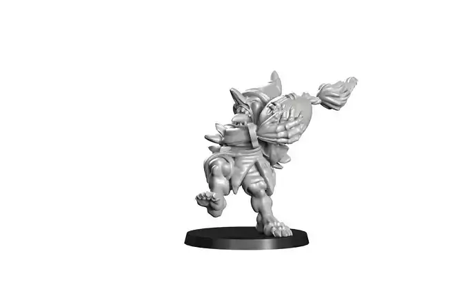 Gobfreak Stars Circus Fantasy Football Team 3D print model