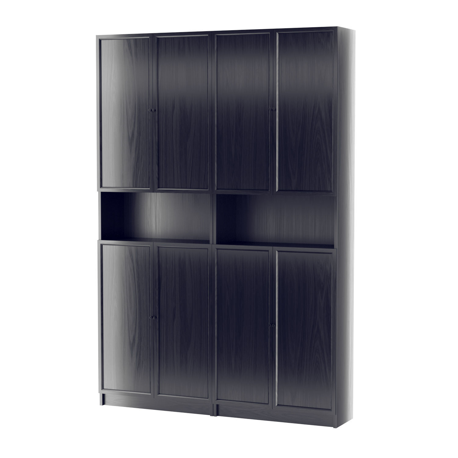 ikea BILLY OXBERG v6 3D model_1