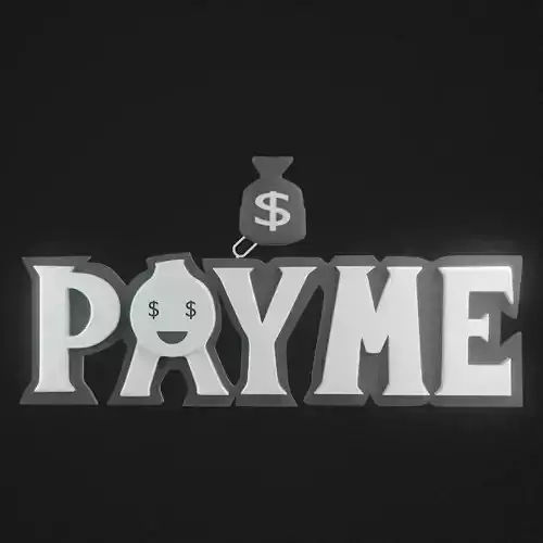 Payme pendant necklace 3d print model