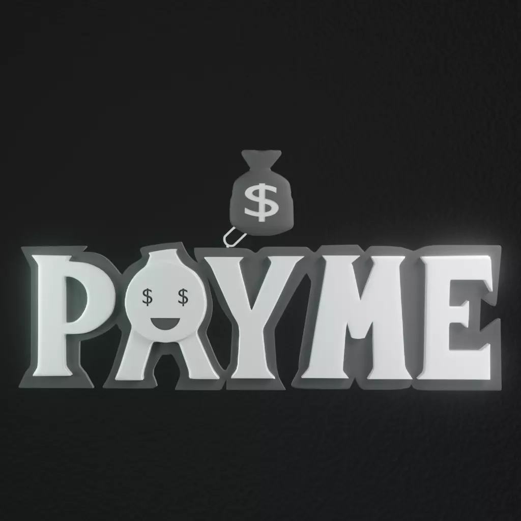 Payme pendant necklace 3d print model 3D print model_0