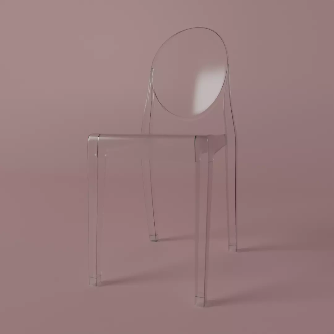 Ghost Chair 3D model