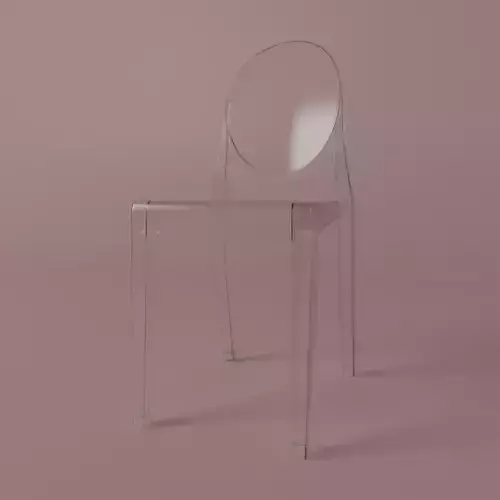 Ghost Chair 3D model