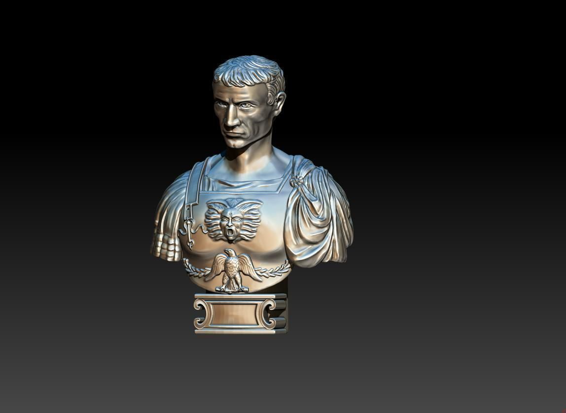Gaius Julius Caesar 3D model_2