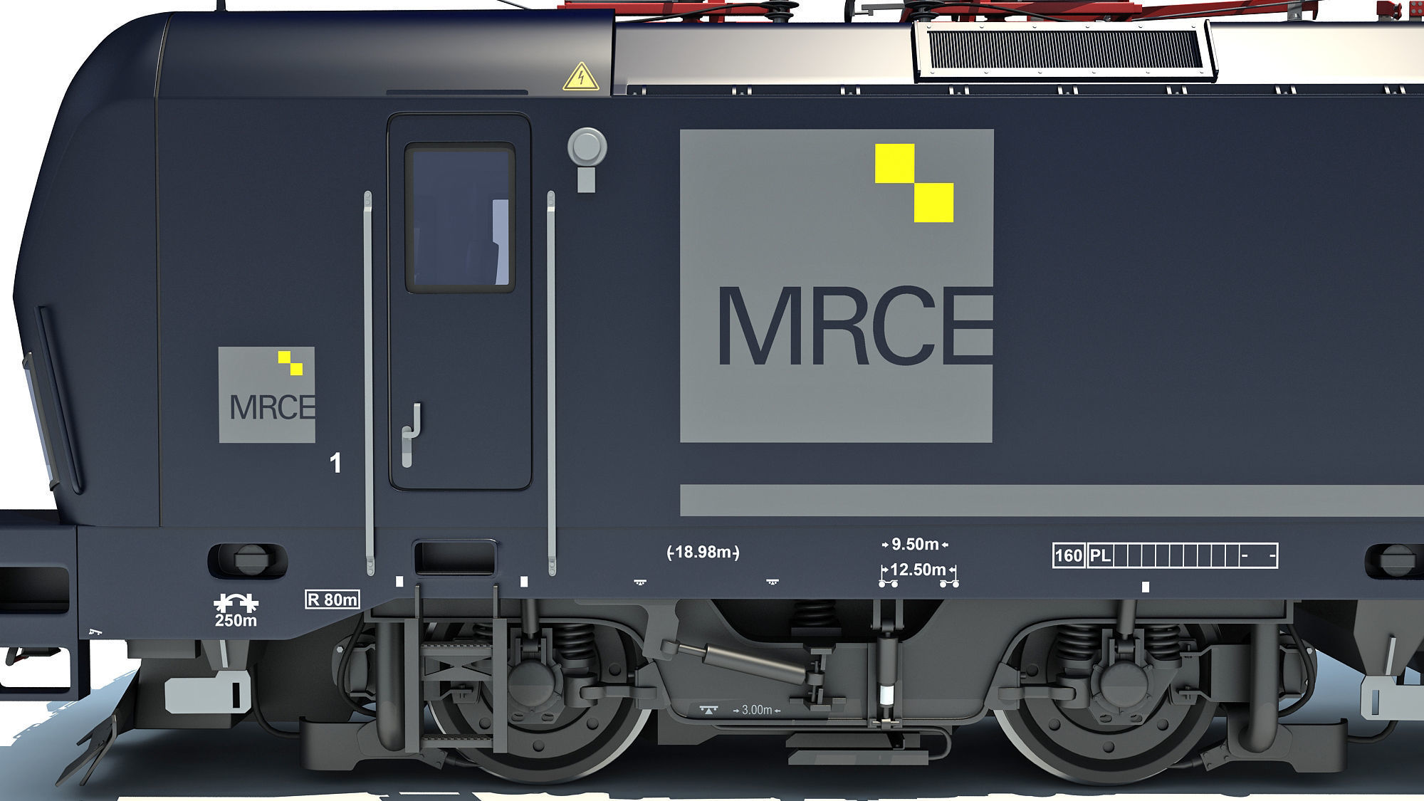 Siemens Vectron Locomotive MRCE 3D model_11