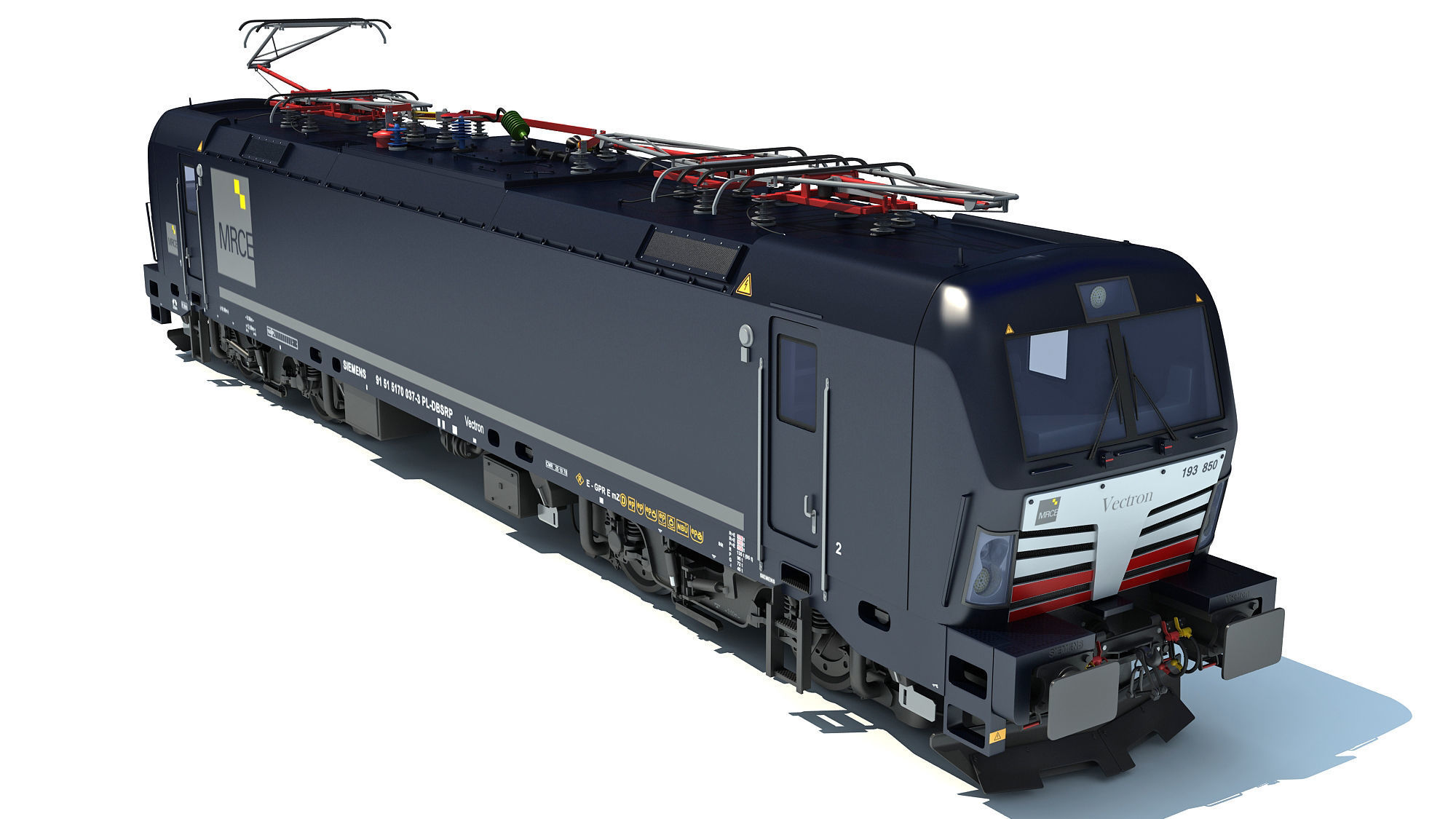 Siemens Vectron Locomotive MRCE 3D model_4
