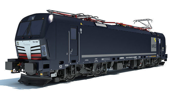 Siemens Vectron Locomotive MRCE 3D model