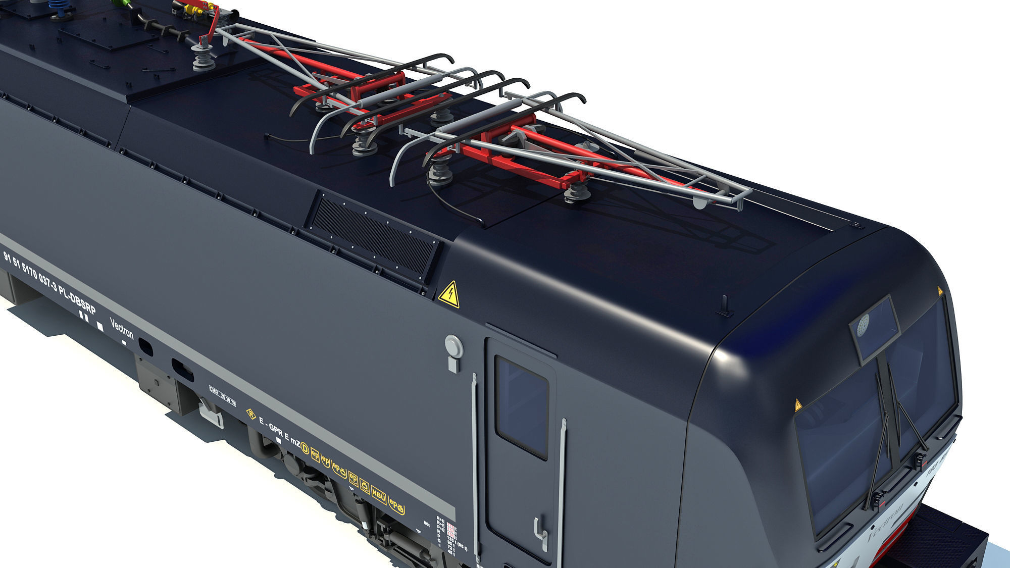 Siemens Vectron Locomotive MRCE 3D model_14