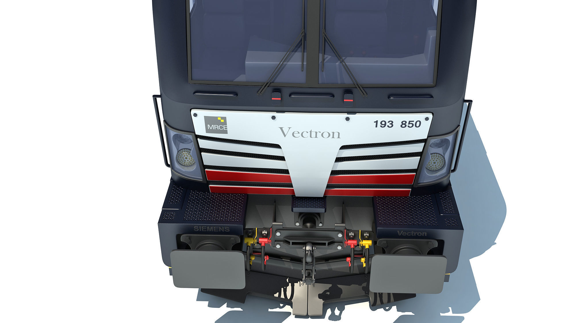 Siemens Vectron Locomotive MRCE 3D model_16
