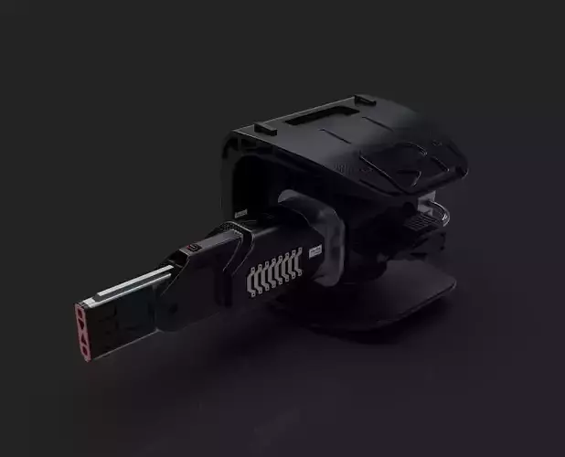 Laser Cannon Design - Weapon for Turret