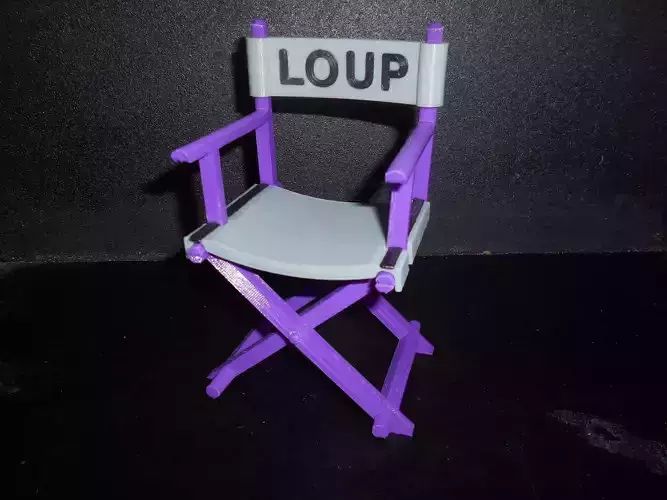 Chaise cinema 3D print model