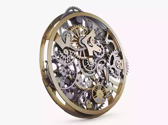 Gear Mechanism v 8 3D model