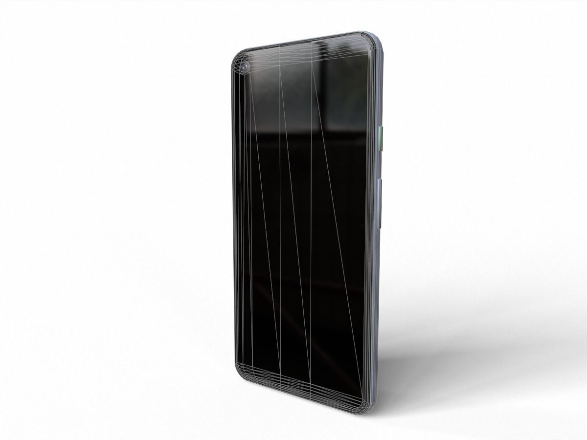2020 Google pixel 5 Low-poly 3D model_7