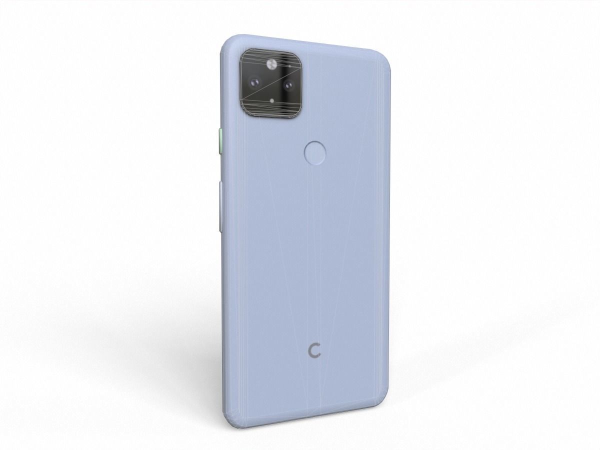 2020 Google pixel 5 Low-poly 3D model_8