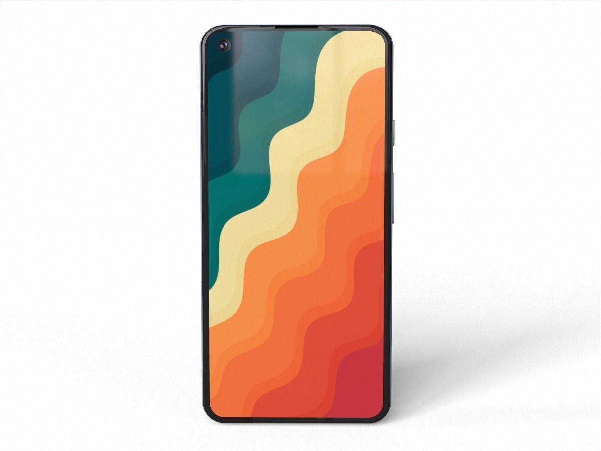 2020 Google pixel 5 Low-poly 3D model_2