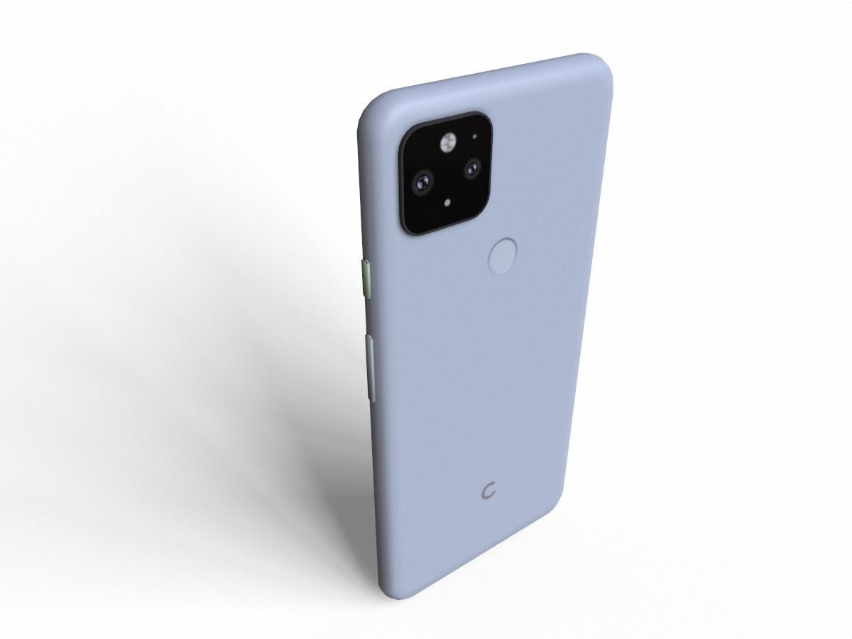 2020 Google pixel 5 Low-poly 3D model_5