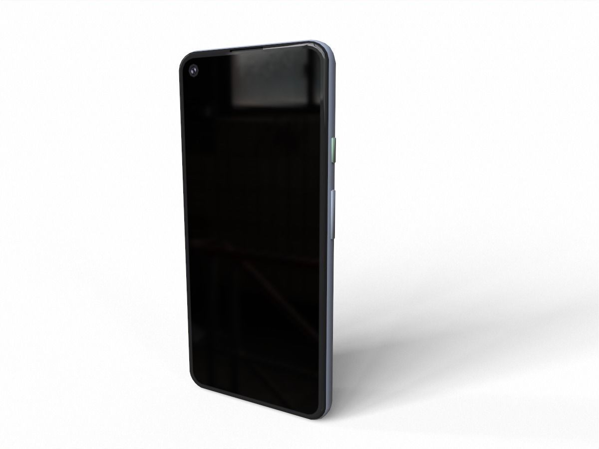 2020 Google pixel 5 Low-poly 3D model_1
