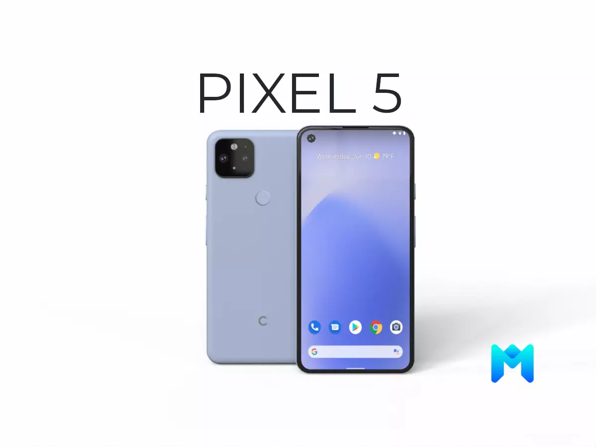 2020 Google pixel 5 Low-poly 3D model_0