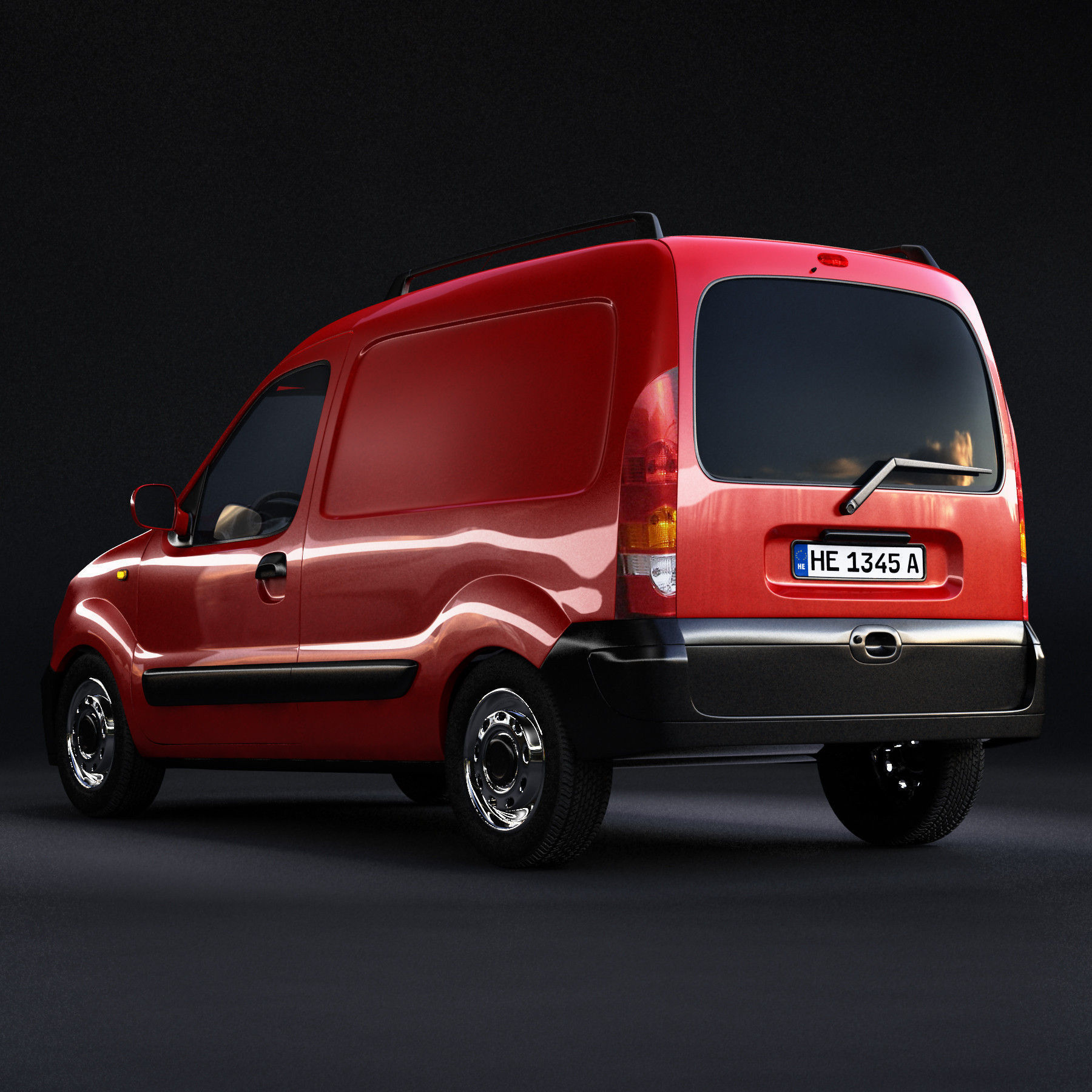 Renault Kangoo Minivan 3D model_4