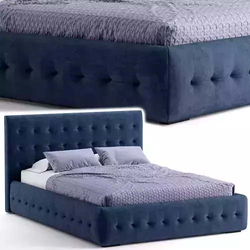 Baxton Platform Bed