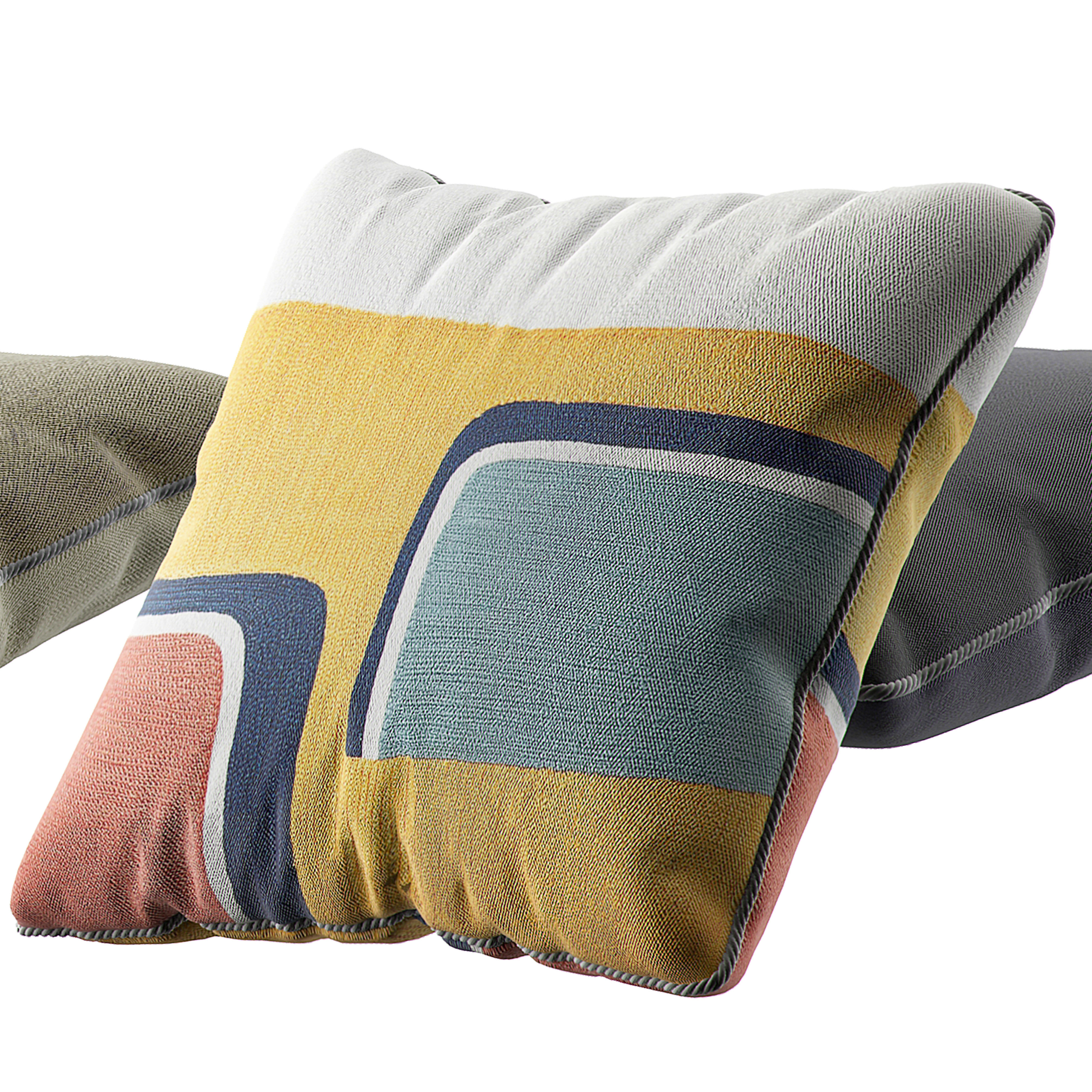 Zara Pillow Set 1 3D model_1