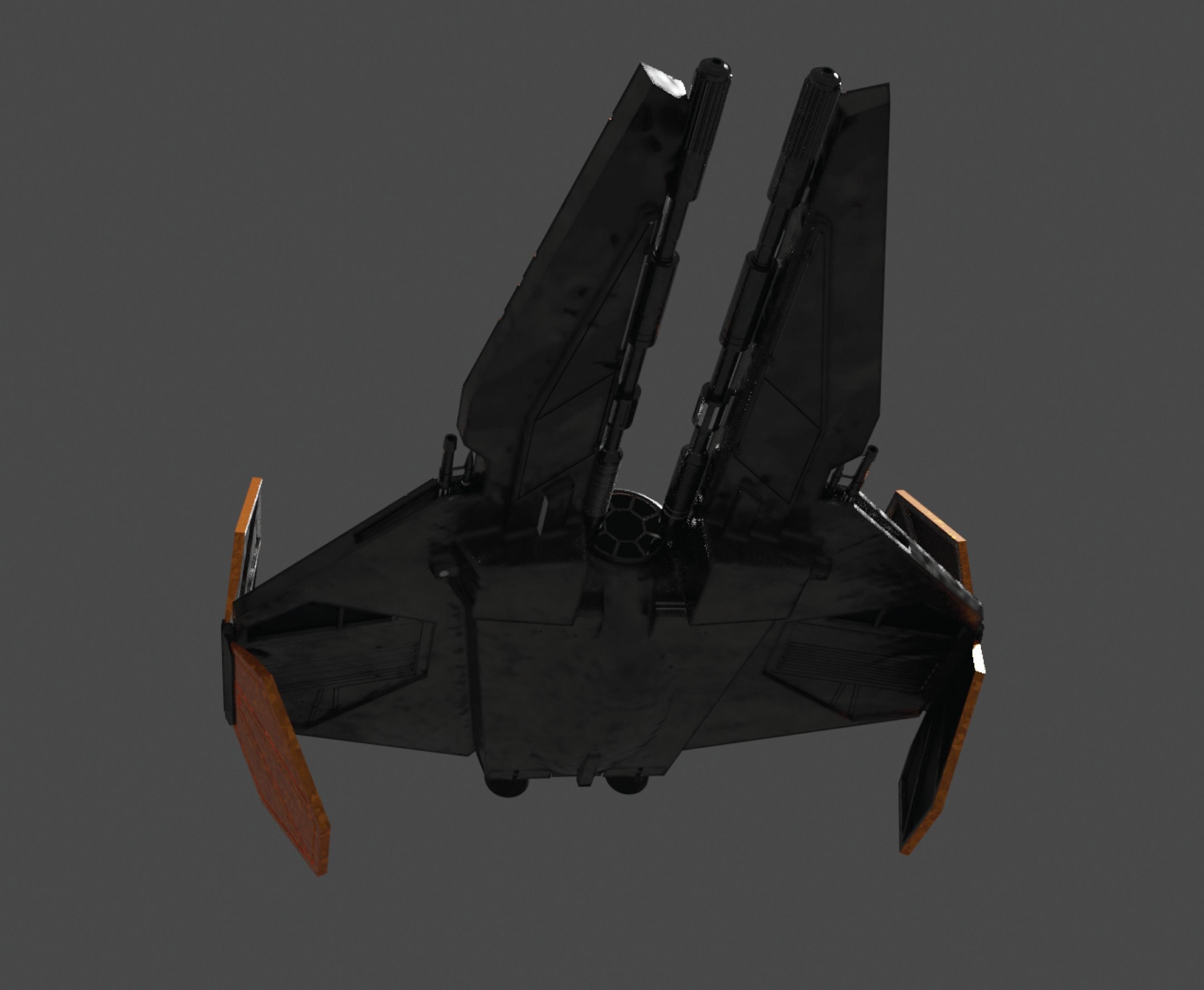 Jedi Interceptor 3D model_4