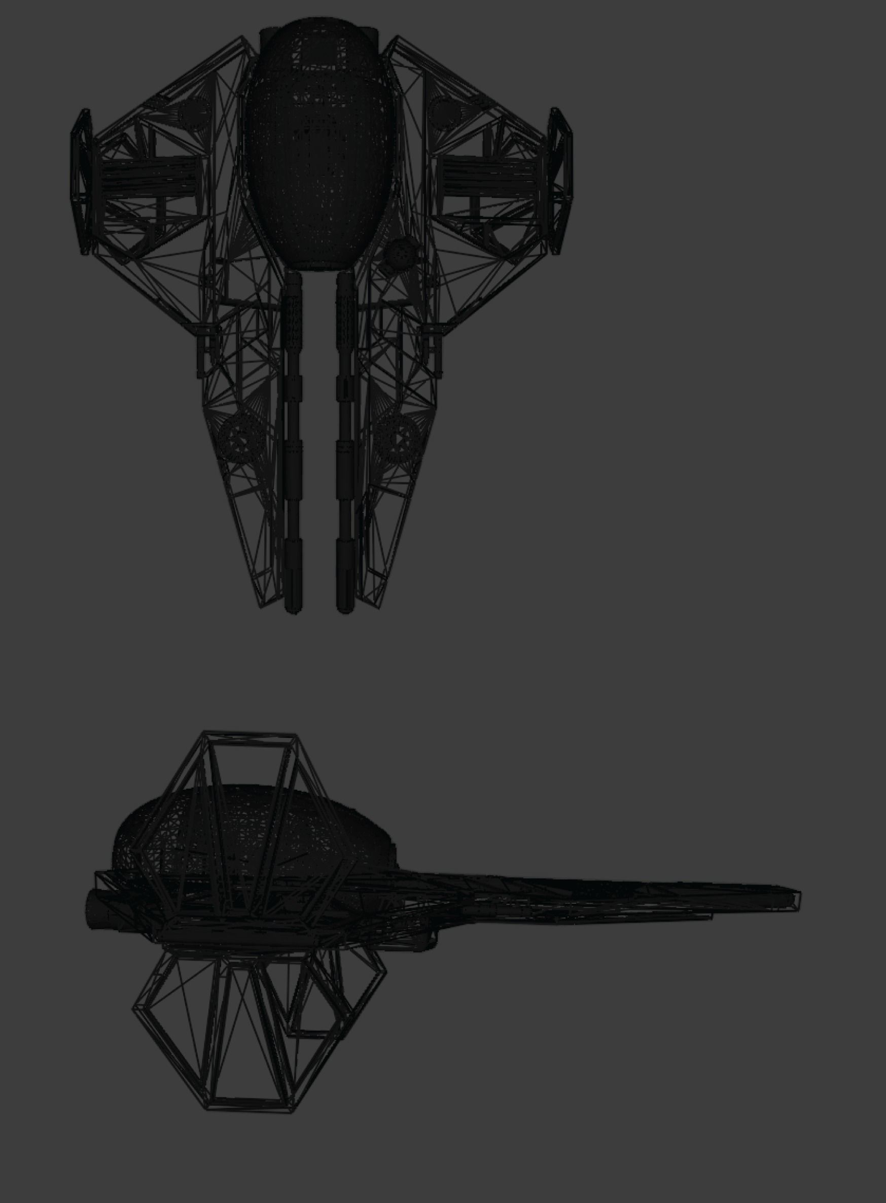 Jedi Interceptor 3D model_6